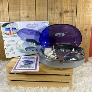 IGIA Perfect Hands Ultra Violet Nail Salon Dryer Beauty Style 7 Attachments New